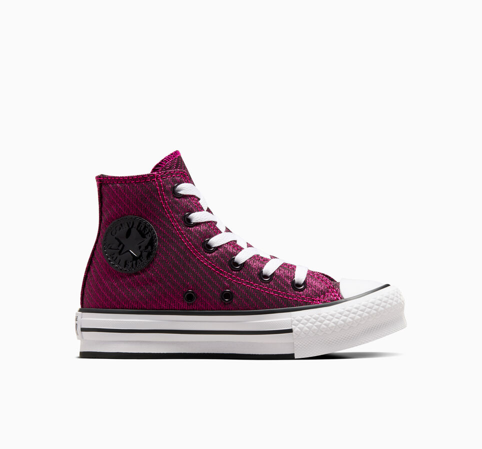 Chuck Taylor All Star Platform Lift Sparkle Prime Pink/White/Black