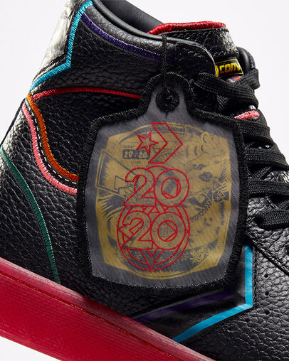 Chinese New Year Pro Leather Black/Black/Gym Red