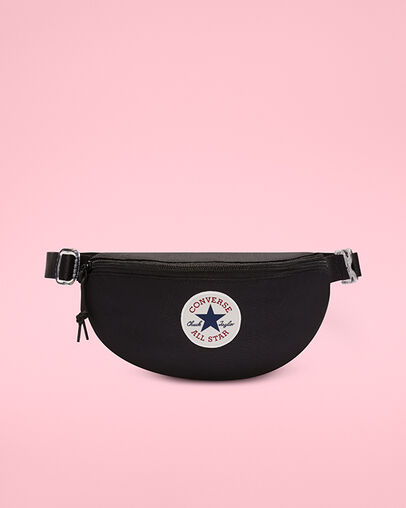 Sling Pack Converse Black, Front View