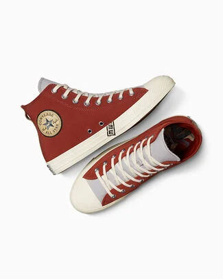 Converse x NARUTO SHIPPUDEN Gaara Chuck Taylor All Star Ritual Red/Natural Ivory/Black, Outer Side View