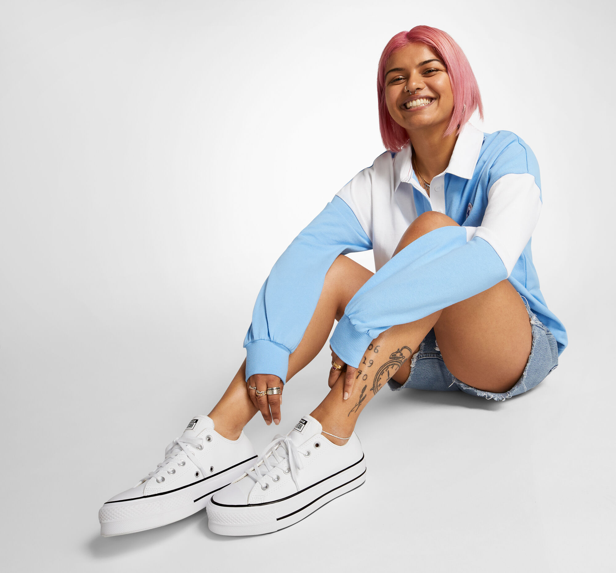 converse platform low top