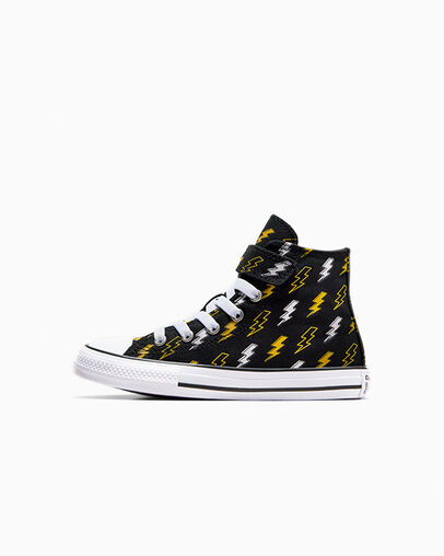 Chuck Taylor All Star Electric Bolt Easy-On Black/Golden Wren/Ghost Town, Inner Side View