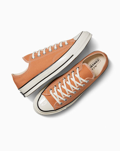 Chuck 70 Canvas Clay Court/Egret/Black, Angled View