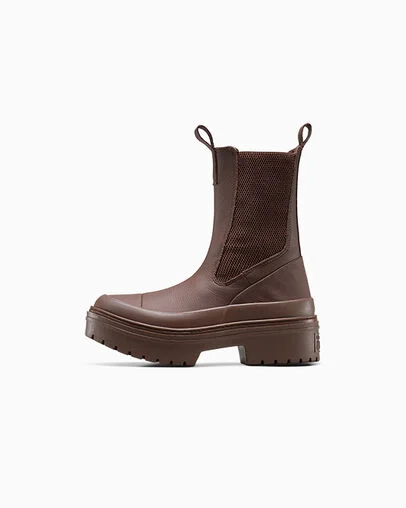 Chuck Taylor All Star Lugged Heel Chelsea Boot Totally Fudged/Totally Fudged, Inner Side View