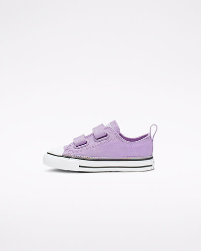 Mars Raver Hook and Loop Chuck Taylor All Star Lilac Mist/White/Black