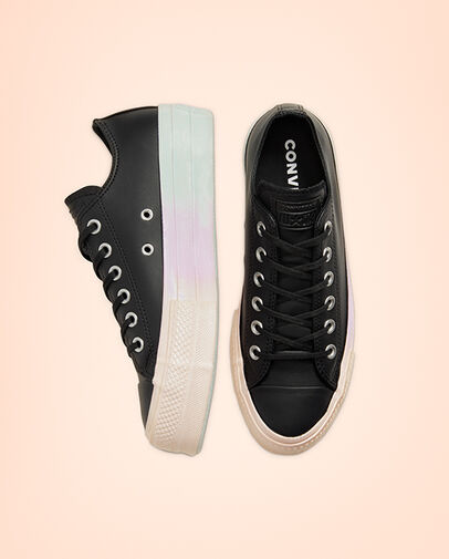 Intergalactic Fade Chuck Taylor All Star Platform Black/White/Polar Blue