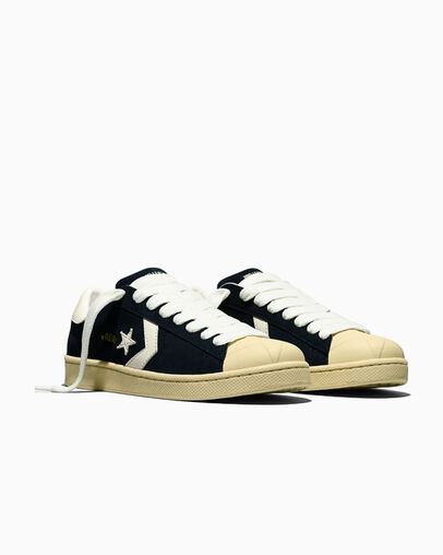 Converse x GOLF le FLEUR* Pro Leather Black/Pristine/Banana Crepe