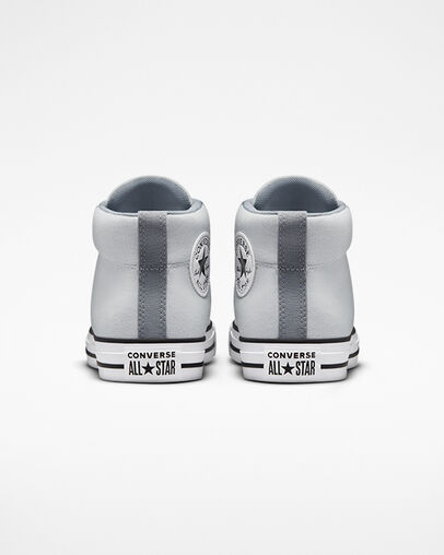 Chuck Taylor All Star Street Summer Tone Ghosted/Lunar Grey/Black, Heel View