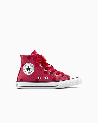 Chuck Taylor All Star Polka Dots & Bow Easy On Days Ahead/White/Days Ahead, Outer Side View