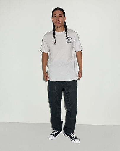 Coffee Crew Short-Sleeve T-Shirt White 10A, Detail View