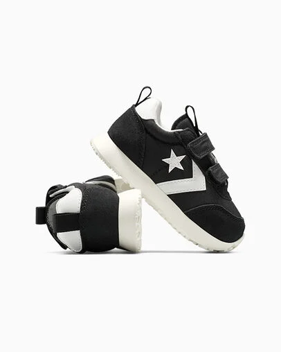 Converse Omega Trainer Easy-On Black/Vintage White/Egret, Detail Angle View