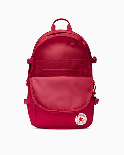 Straight Edge Backpack Converse Red, Detail View