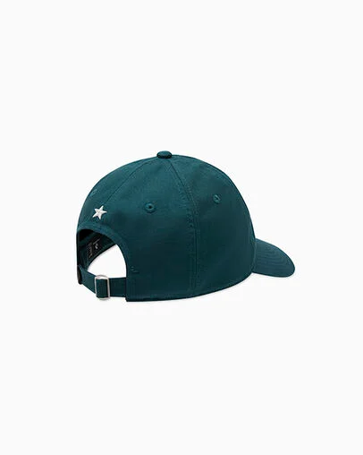 Chuck Relaxed Baseball Cap Jaded Teal, 3/4 View