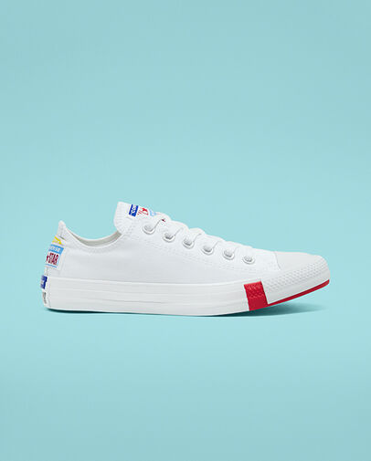 Logo Play Chuck Taylor All Star White/University Red/Black