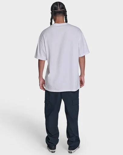 Relaxed Fit Chuck T-Shirt White 10A, Detail View