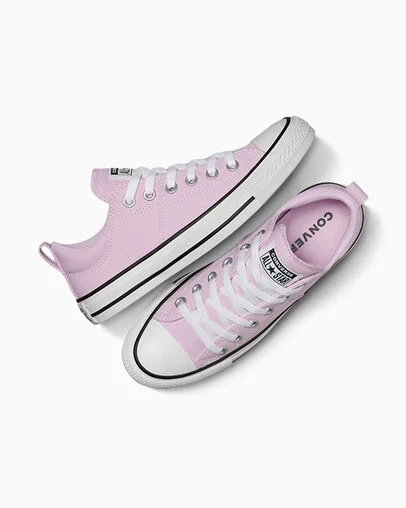 Chuck Taylor All Star Madison Canvas Stardust Lilac Purple/White/Black, Angled View