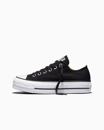 Chuck Taylor All Star Lift Platform Canvas Black/White/White, Inner Side View