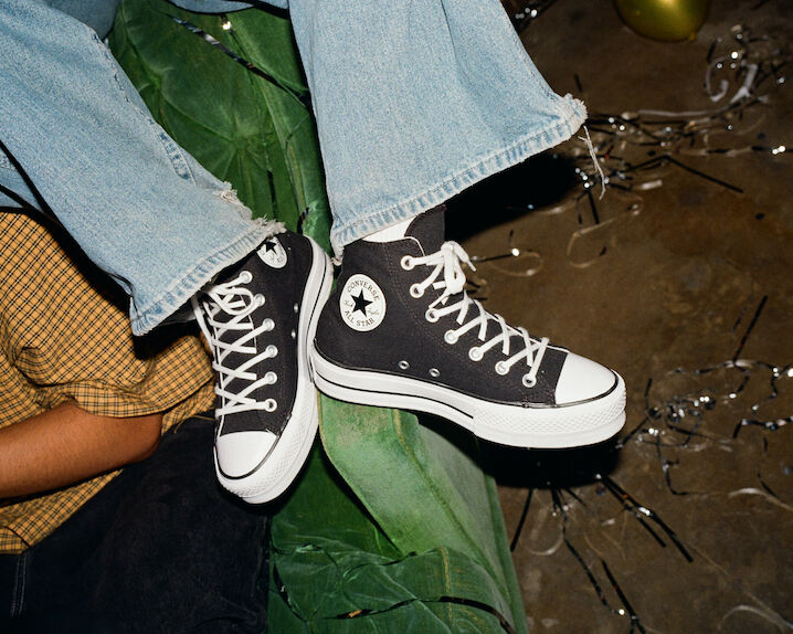 Chuck Taylor All Star Lift Platform Canvas Women's High Top Shoe