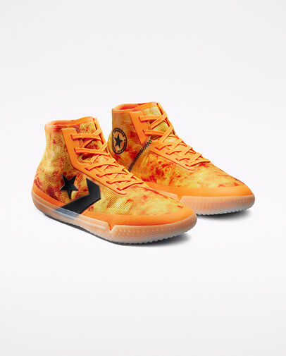 All Star Pro BB Flames Laser Orange/Black/White
