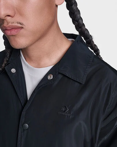 Andover Coach Jacket Black