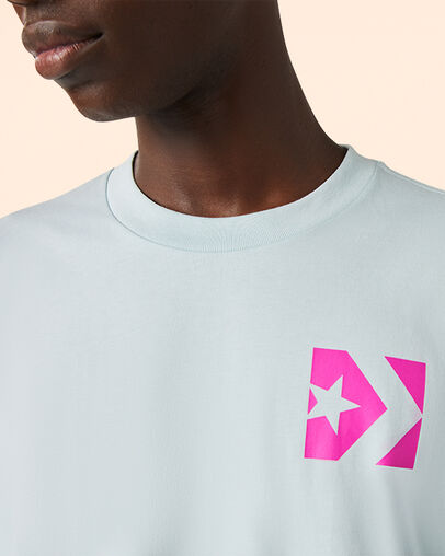 Wordmark Long Sleeve Polar Blue