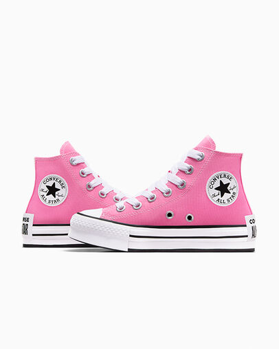 Chuck Taylor All Star EVA Lift Sketch Pink/White/Black, Detail Angle View