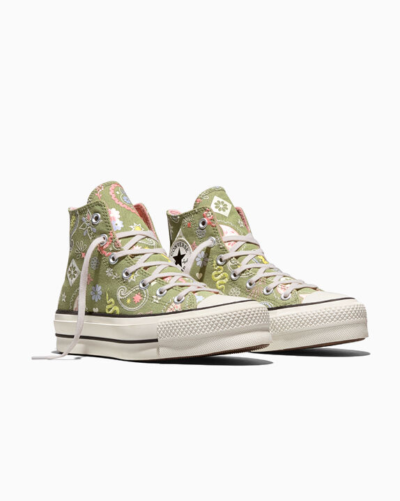 Green Shoes: High Top, Low Top & Platform Styles. Converse.com