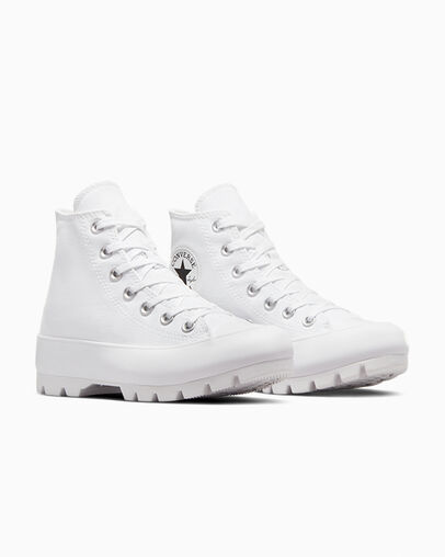 Chuck Taylor All Star Lugged High Top White/Black/White