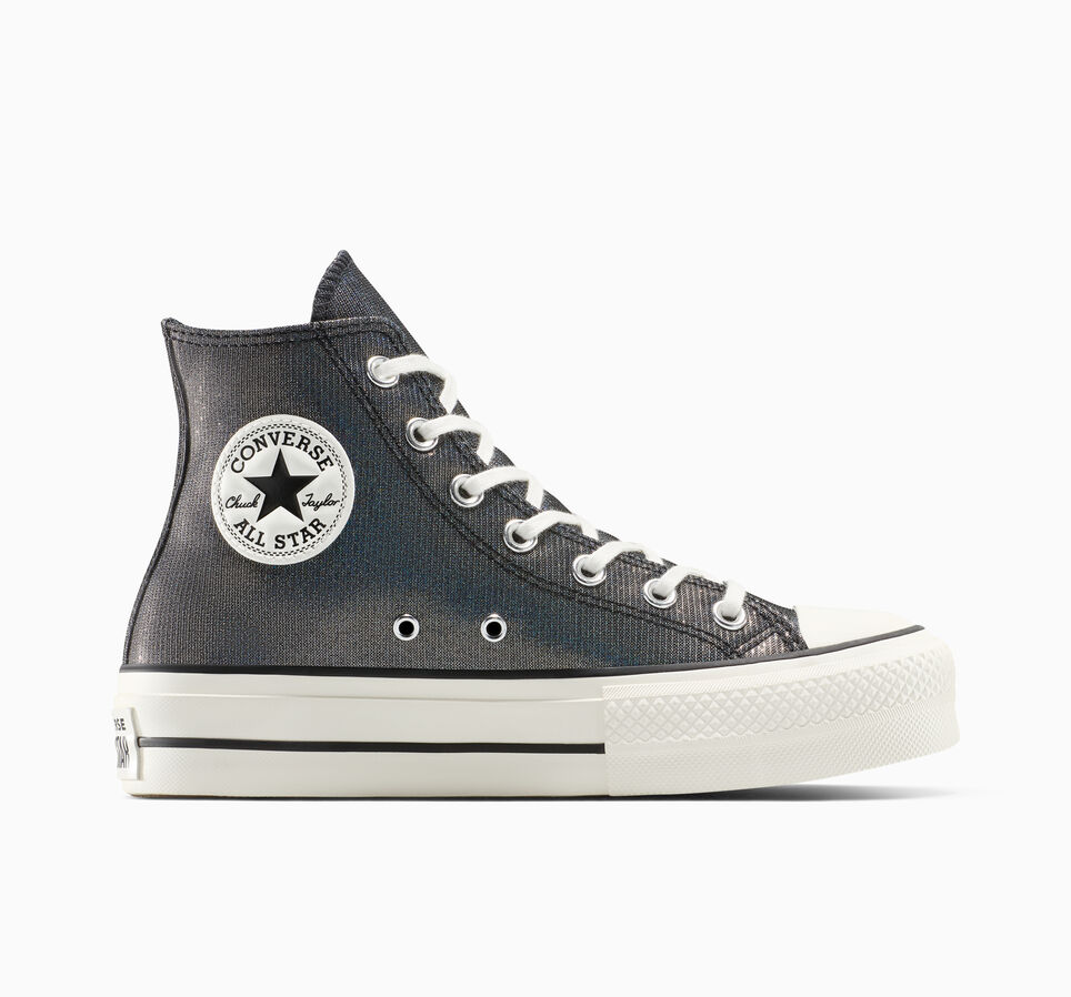 Chuck Taylor All Star Lift Platform Sparkle Black/Black/Egret