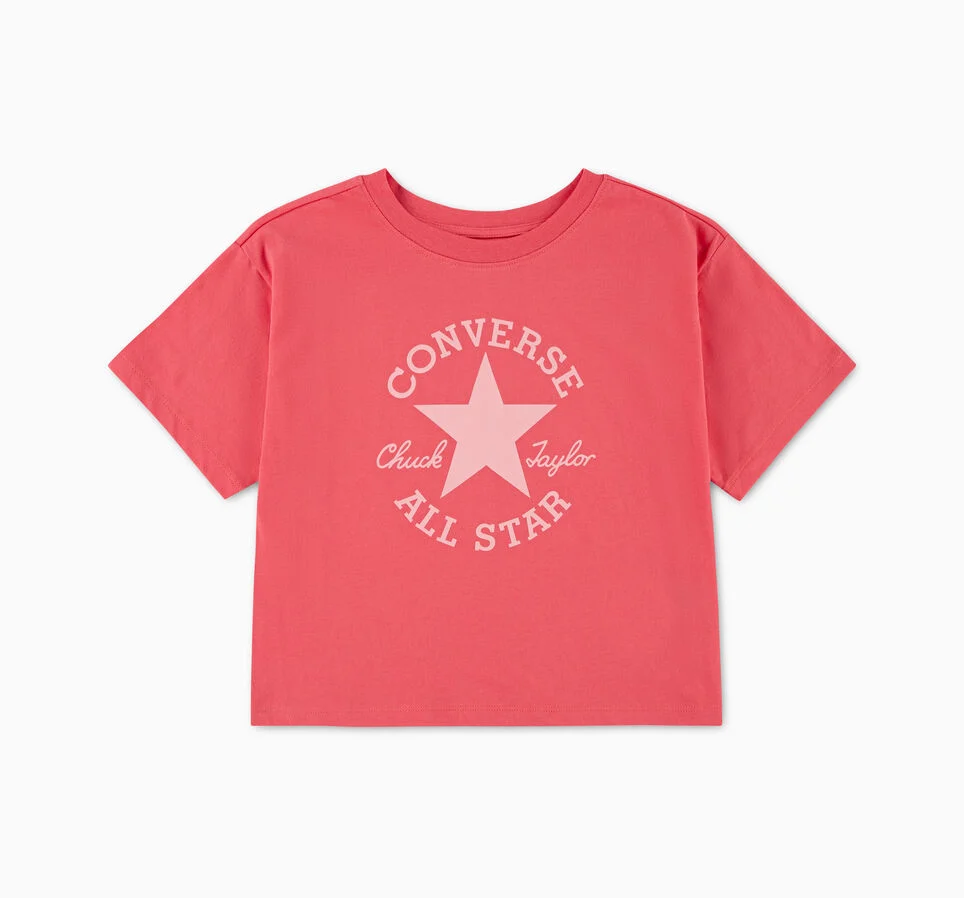 Chuck Taylor Patch Relaxed Short Sleeve T-Shirt Cherry Balm Pink