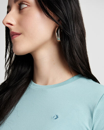 Cropped T-Shirt Vernal Pool, Detail View