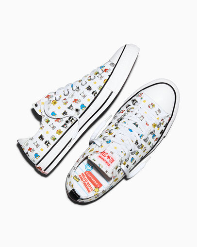 Converse x Hello Kitty And Friends Chuck Taylor All Star BFFS White/Black/Pink, Angled View