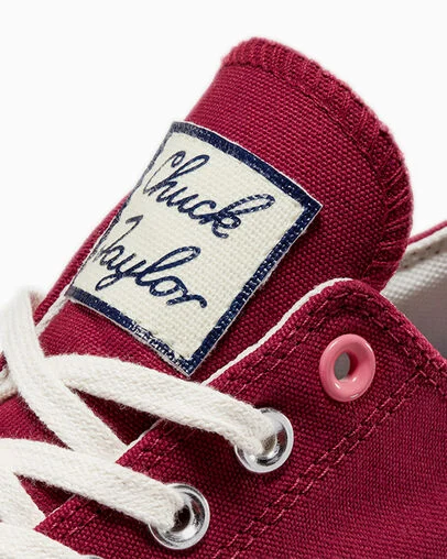 Run Star Hike Platform Color Pop Park Red/Watermelon Pink, Detail Angle View