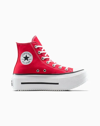 Chuck Taylor All Star Lift Double Stack Platform Canvas Red/Black/White, Outer Side View