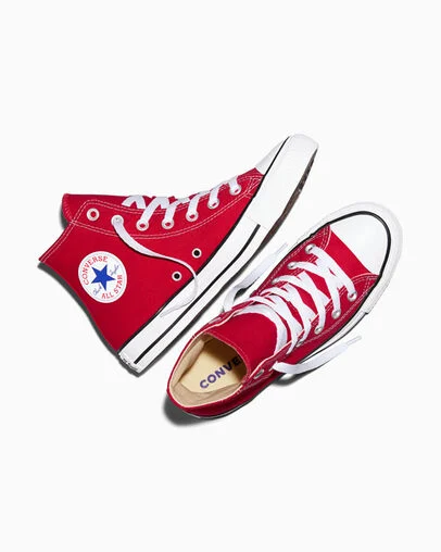 Chuck Taylor All Star Canvas Red, Angled View