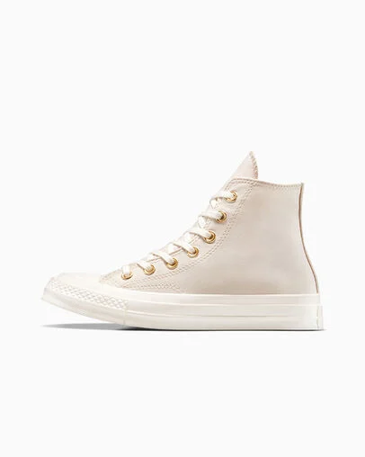 Chuck 70 Metallic Patch Light Dune/Egret/Black, Inner Side View