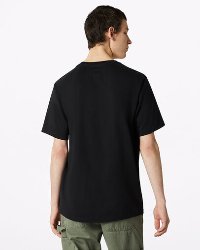 Wrecking Crew Art Tee Converse Black, Back View