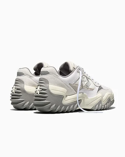 Converse Wave Motion Trainer Vintage White/Egret/Classic Grey, Heel View