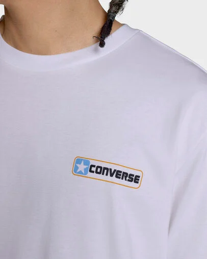 Box Logo T-Shirt White, Detail View