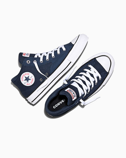 Chuck Taylor All Star Malden Street Navy/White/Red, Angled View