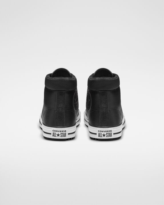 chuck taylor padded collar leather high top