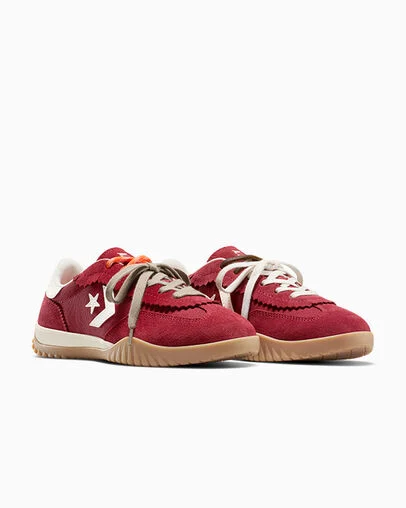 Run Star Trainer Multi Lace Back Alley Brick/Orange/Egret, Top and Side View