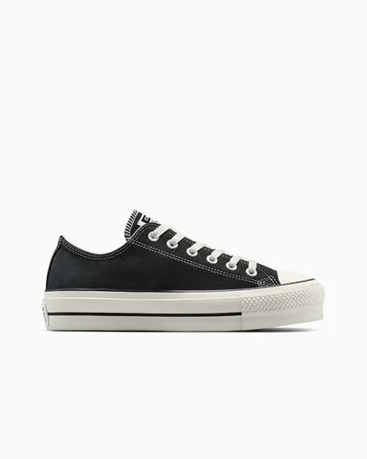 Chuck Taylor All Star Lift Platform Suede Black/Egret/Black