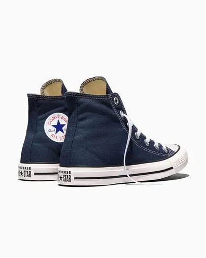 Chuck Taylor All Star Canvas Navy, Heel View