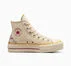 Chuck Taylor All Star Lift Platform Dia de Muertos Natural Ivory/Legend Berry