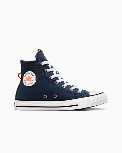 Chuck Taylor All Star Utility Navy/Pale Magma/White, Outer Side View