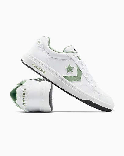 Pro Blaze V2 White/White/Foothill Green, Detail Angle View