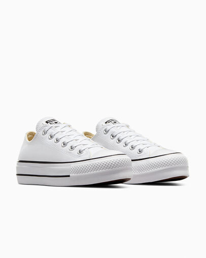 Chuck Taylor All Star Platform Low Top White/Black/White