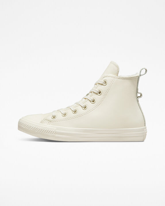 Leather Sneakers - High Top, Boots 