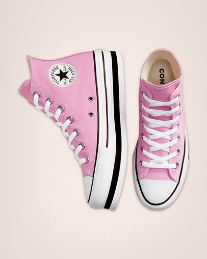 Everyday Platform Chuck Taylor All Star Peony Pink/White/Black